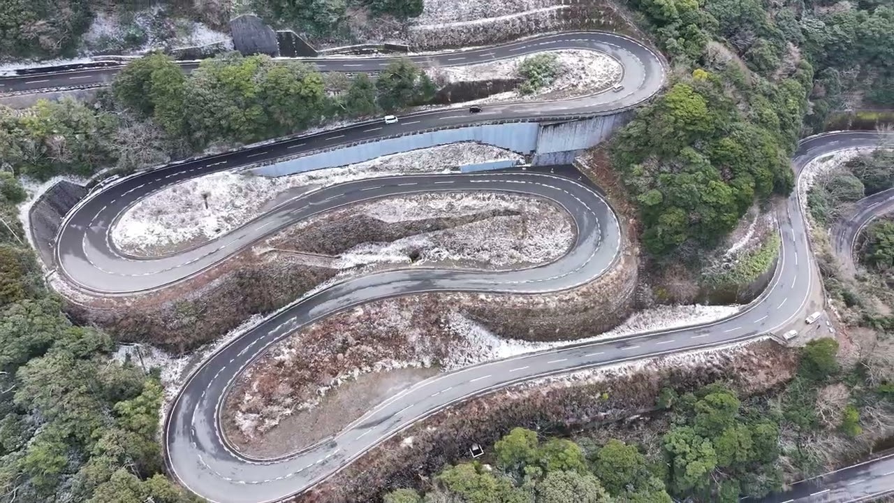 日本西九州—開車搭渡輪從長州港到多比良港,再開車上雲仙天草國立公園