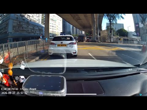 車CAM直擊 - P牌就小心啲啦 大大隻停字都照衝