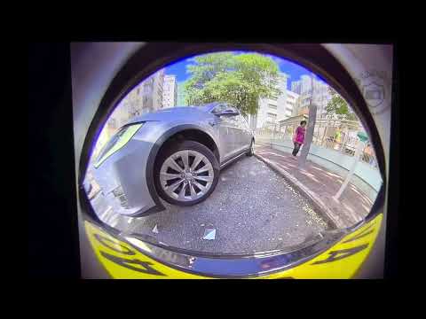 車CAM直擊 - XA2039 你出入錶位揩到車阿