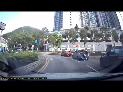 車CAM直擊 - 學下遲到仙氣姐姐啦🫣 小朋友睇都唔睇跑過馬路