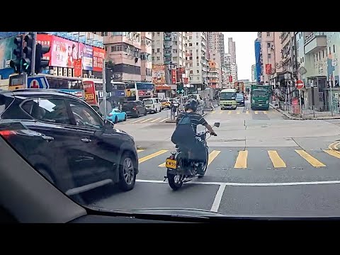 車CAM直擊 - YY7330 條路你行晒咁喎？差啲搞出事