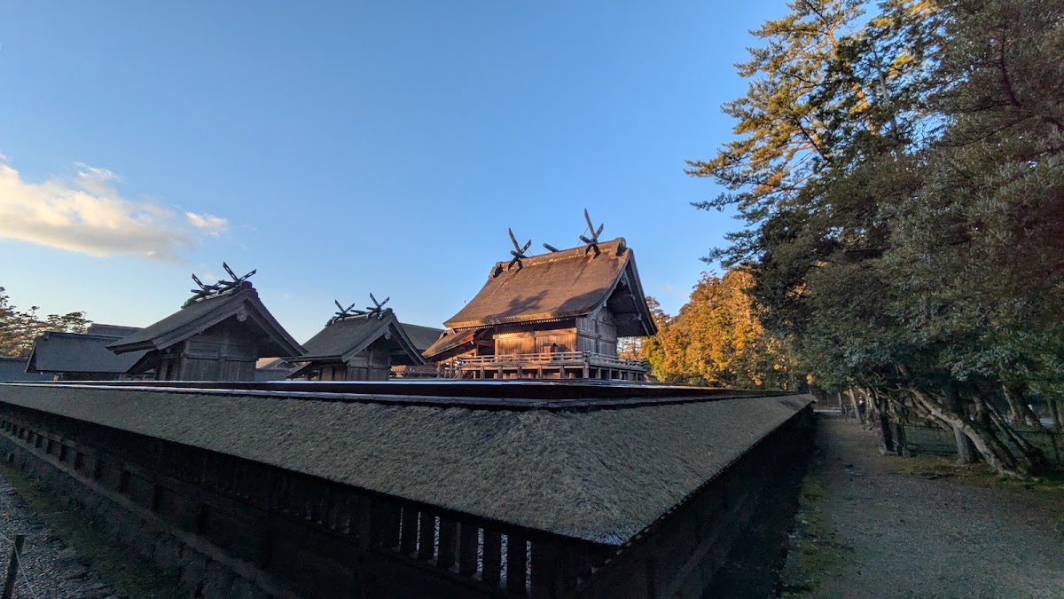 出雲大社本殿及周邊古建築