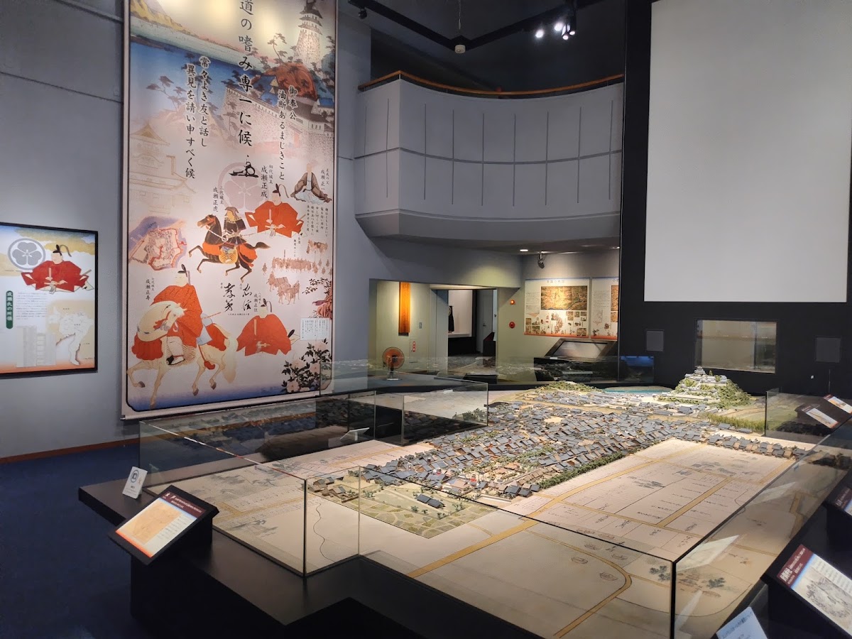 館內歷史展覽與大型模型
