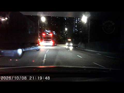 車CAM直擊 - TG9122 有死車一打燈即Cut 唔避你就撞